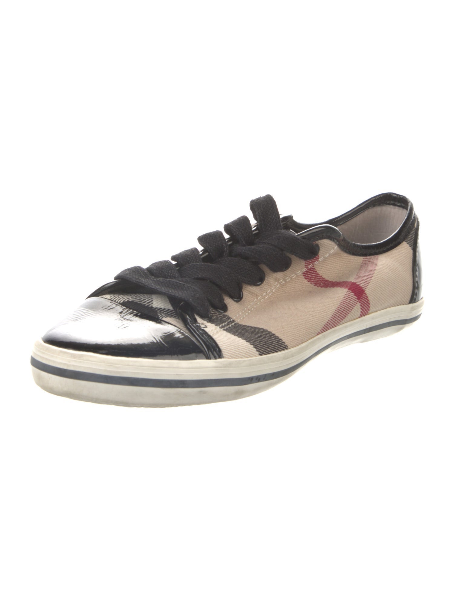 Burberry Canvas Printed Sneakers